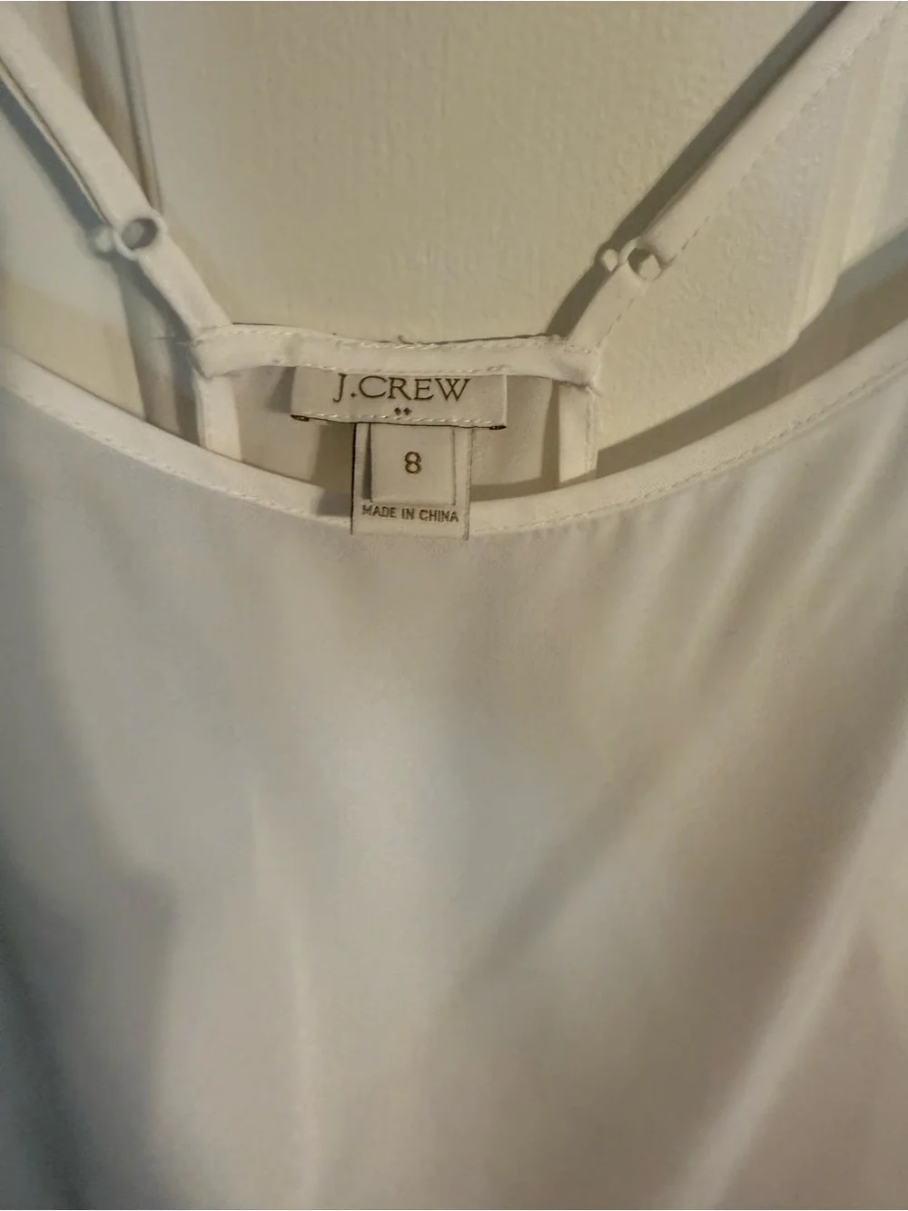 White Women's Spaghetti Strap Cami Top -